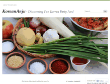 Tablet Screenshot of koreananju.com